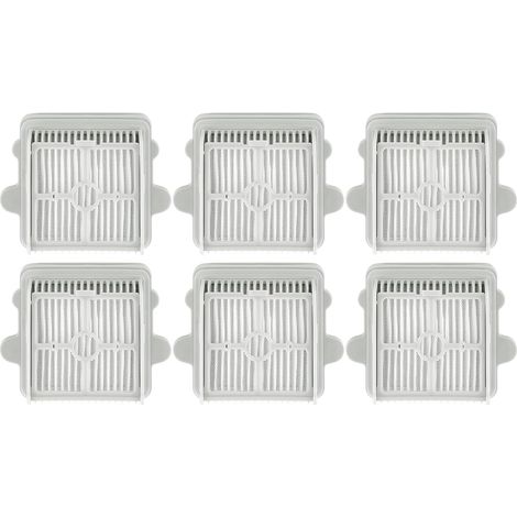Paquete de 6 filtros HEPA de repuesto para aspiradoras Roborock F25 GT/ F25/ F25 LT/ F25 RT/ F25 ACE/ F25 ALT/ F25 ACE Combo/ F25 Combo/ F25 Combo/F25 Combo/F25 Combo de pedestal. (1/5)