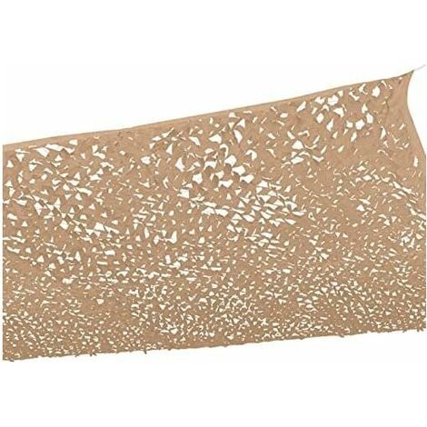 Vela ombreggiante con motivo mimetico, 4x4 m, sabbia - RWShade Sail (1/5)