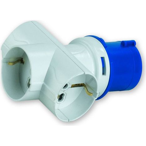 ROSI 1879 ADAPTADOR INDUSTRIAL 3P SCHUKO IP20