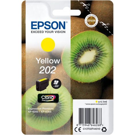 Epson Tintenpatrone yellow Claria Premium 202 T 02F4 (1/5)