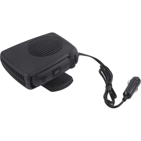 Chauffage ventilateur voiture 12V 200W 2-en-1 céramique chaud froid dégivreur désembueur universel portable (1/5)