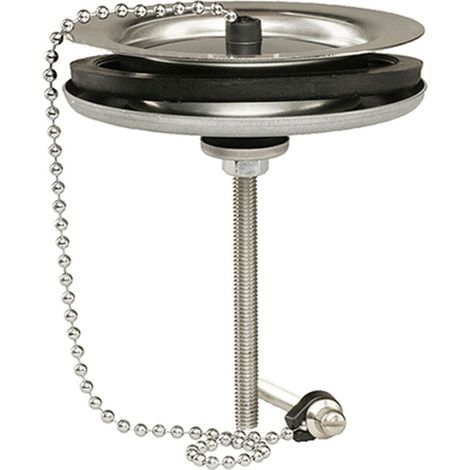 – Bonde d'évier à plateau en inox Ø 90mm – Acier inoxydable – Installation rapide – Nettoyage facile – Compatible éviers cuisine (1/2)