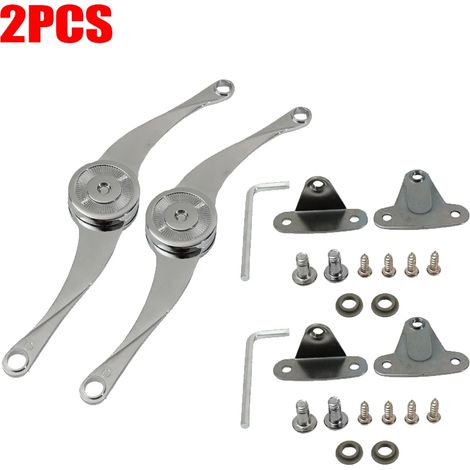 Hochleistungsscharniere für Küchenschranktüren, verstellbare Deckelstützen, Möbelhebescharniere, Befestigungsstangen, B-2 Hardware-Set. (1/5)