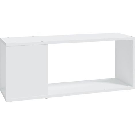 vidaXL TV Cabinet White 80x24x32 cm Engineered Wood