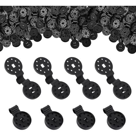 60 Pièces Clips pour Toile D'ombrage,Clips en Plastique pour Voile d'ombrage,Clip Filet de Jardin,Clip de Fixation pour Filet D'ombrage,pour Piscine,Plantes de Jardin, Ombre à Gazon (1/5)