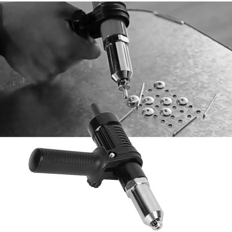 Nietpistolen-Adapterset aus hochfestem legiertem Stahl, langlebiges Werkzeug für elektrische Griffe. (1/5)