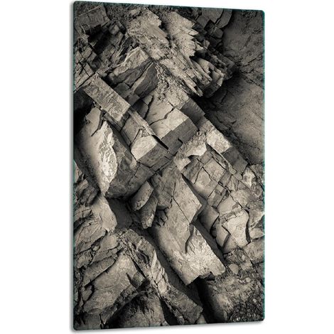 Glasplatte, Tischplatte, 30x52 Boulder (1/5)