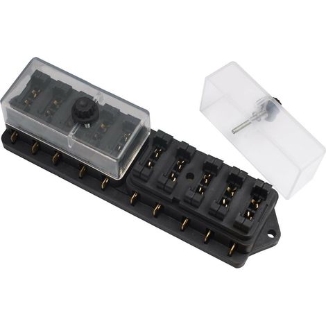 10er Sicherungskasten ATO ATC 6-48 V Sicherungshalter KFZ PKW LKW Boot Sicherung