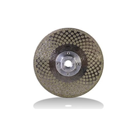 Rubi – Disque diamant Ø115 pour meuleuse – Double face électrodéposé – Coupe pierre naturelle et céramique – Vitesse max 13300 RPM