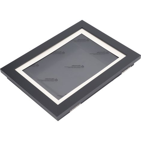 Cadre A4 en bois à ouverture frontale, grande capacité, pour dessins industriels, manuscrits et papier noir. (1/5)