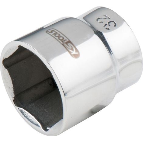 KS Tools EDELSTAHL 3/4" 6kant-Stecknuss, 34mm (1/2)