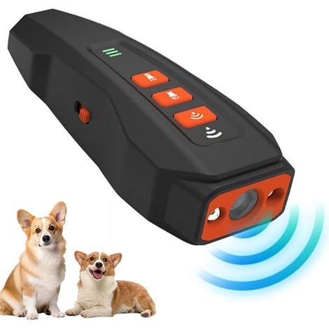 Dispositif anti-aboiements ultrasonique rechargeable pour chiens (1/5)