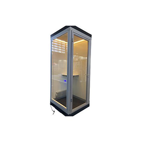 kaiserkraft  Cabina insonorizzata CoWoCube® 1  lungh x largh x (1/3)