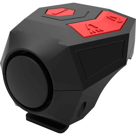 Klaxon électronique antivol, sonnette, dispositif antivol, batterie au lithium, chargement USB, volume sonore élevé, vélo, scooter, électrique (1/5)