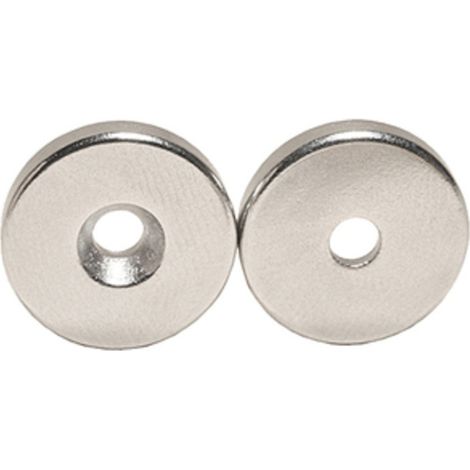 BL BOTTONE MAGNETICO C/FORO SVAS 20X3 MM 2 PZ