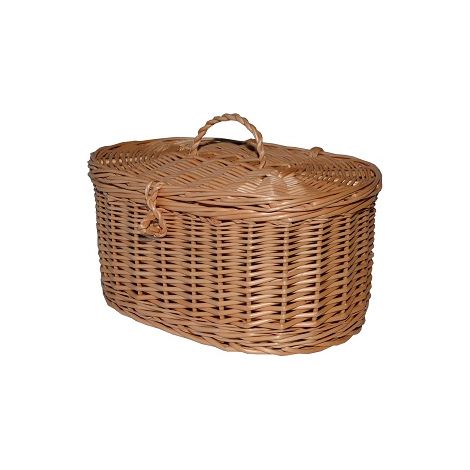 Boîte en osier, ovale 28x19 (1/2)