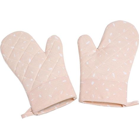 Gants de cuisine pour four à micro-ondes, en silicone épais résistant aux hautes températures, pour la cuisson au four. (1/5)