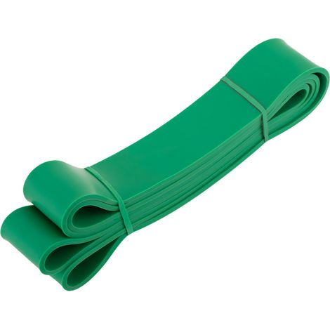 PrimeMatik - Bande élastique de résistance verte pour exercer les muscles de 56 kg (1/5)