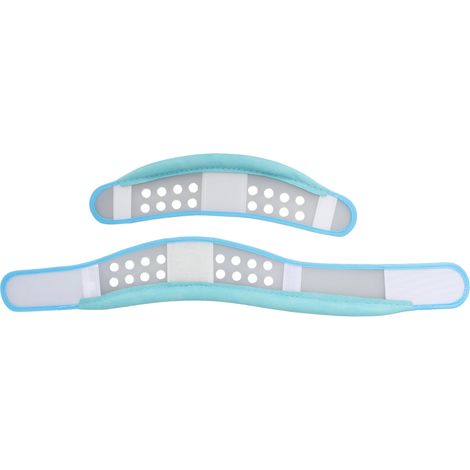 Collier cervical confortable, respirant, réglable et ergonomique - Dispositif antidouleur flexible à conception séparée pour usage domestique (1/5)