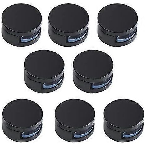 Clips de fixation pour miroir, lot de 8 supports pour miroir, fixation murale pour murs de 3 à 5 mm d'épaisseur. (1/5)