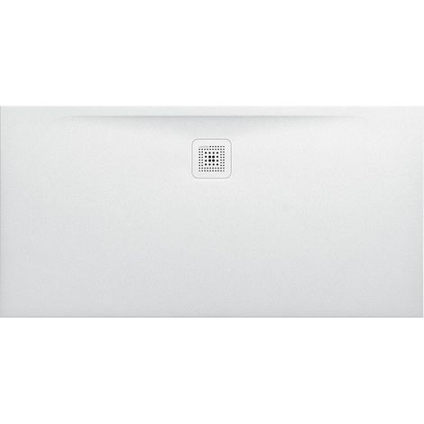 Receveur de douche LAUFEN PRO, rectangulaire, écoulement sur le côté long 1400 x 700 x 30 mm LAUFEN blanc mat