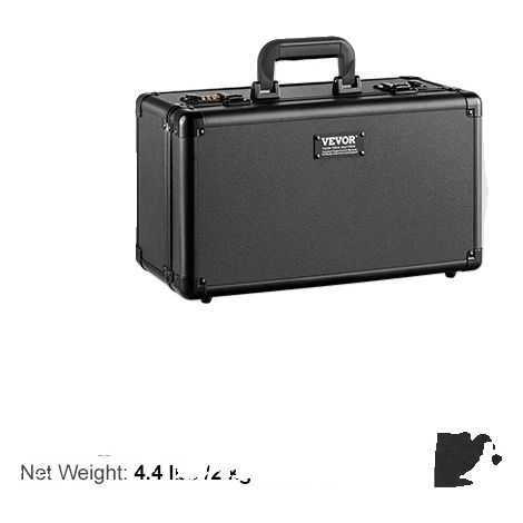 Caja de almacenamiento para tarjetas clasificadas, diseño resistente, seguridad mejorada, cerradura de combinación de 120 dígitos. (1/2)
