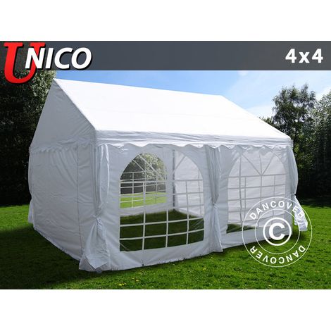 Marquee UNICO 4x4 m, White - Dancover