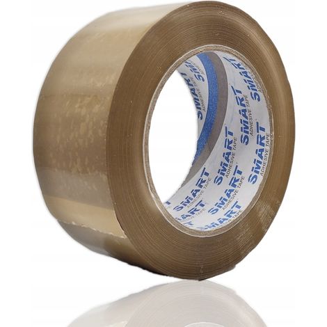 Ruban adhésif ultra-long, jusqu'à 132 m, couleur marron. (1/3)