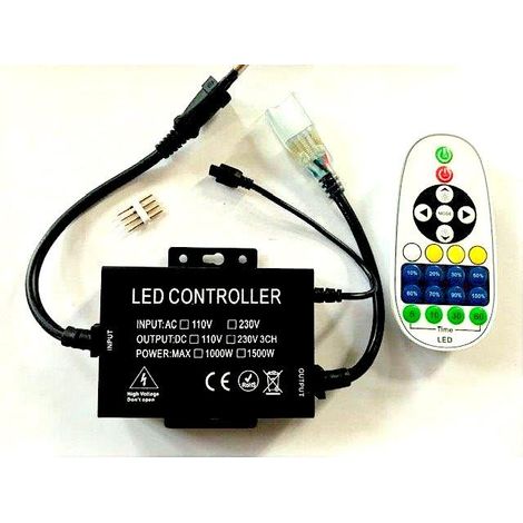 Controlador de cinta Led 220V para graduación de blancos