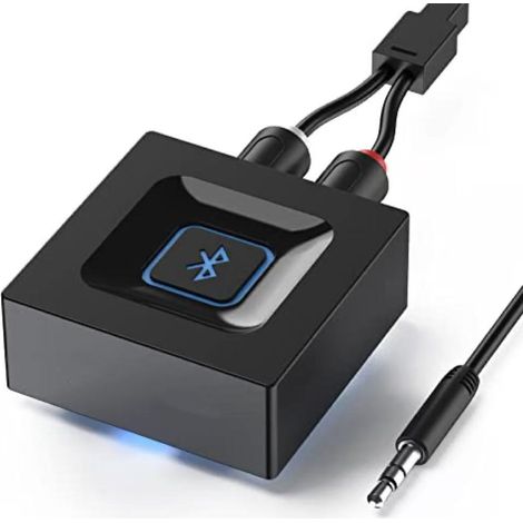 Recepteur Audio Sans Fil - Bluetooth 5.0 - Entrée RCA et Jack 3,5 mm - Pour Système Hi-Fi, Enceintes Actives et Autoradio - 1 Pièce (1/5)
