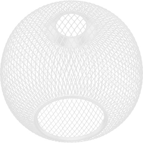 Abat-jour sphérique ajouré en fer pour suspension lumineuse (1/5)