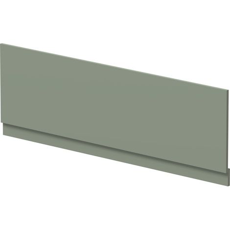 Hudson Reed MFC Straight Bath Front Panel and Plinth 560mm H x 1700mm W - Fern Green (1/2)