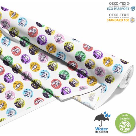TISSUS DÉCORATIFS D'EXTÉRIEUR OXFORD - Sticker Anime Girl (1/5)