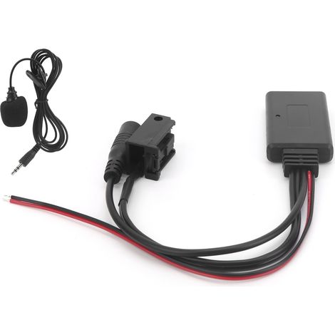 Adaptateur Bluetooth 5.0 AUX Kit Mains Libres Micro 8 Broches pour Autoradio Ford 5000/6000 CD (1/5)