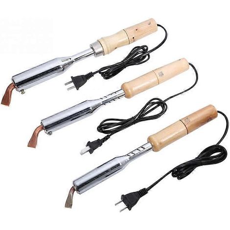 Fer à souder électrique 220 V, pointe de ciseau, manche pour le travail du bois, outils de soudage domestiques complets (1/5)