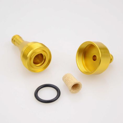 GOOFIT motorcycle accessories, gold oil filter, off-road vehicle modification parts, factory direct sales. (1/4)