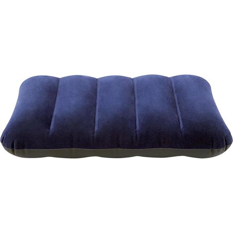 Coussin gonflable, bleu, 30 cm x 47 cm