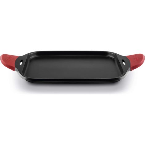 Castey - Vassoio Grill adatto a induzione - 35 cm - Nero (1/5)