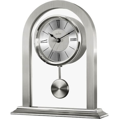 Acctim Colney Silver Clock