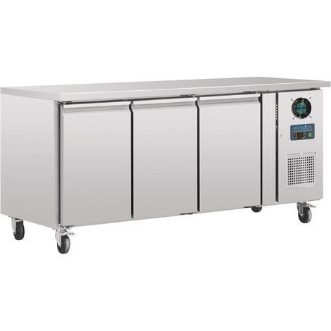Table Réfrigérée Négative Inox - 3 portes - Polar