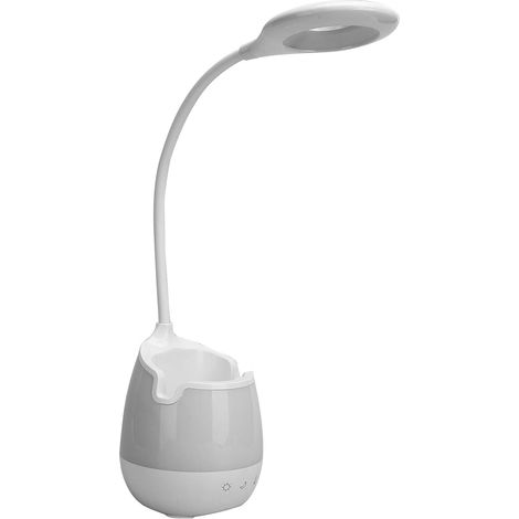 Lampe de Table Tactile LED avec Haut-Parleur pour Bureau D'étude (1/5)