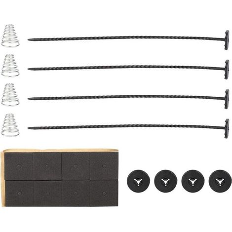 Support de ventilateur électrique, kit de montage de ventilateur de refroidissement, pièce de véhicule automobile universelle push-pull pour pièce de camion de camion de voiture.