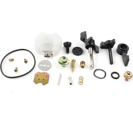 Carburetor repair kit applicable to Honda GX120, GX160, GX200 5.5 HP and 6.5 HP models. (1/4)