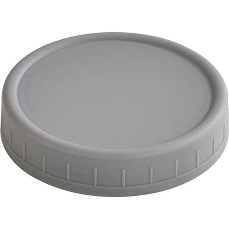 Couvercle Pour Bocal - Polypropylène Blanc - Filetage 86 mm - Convient Aux Bocaux À Ouverture Large - 1 Pièce (1/5)