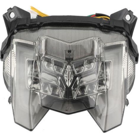 Feu arrière LED pour moto, lentille fumée, haute luminosité, compatible avec Yamaha MT-09/FZ-09 2017-2020 (1/5)