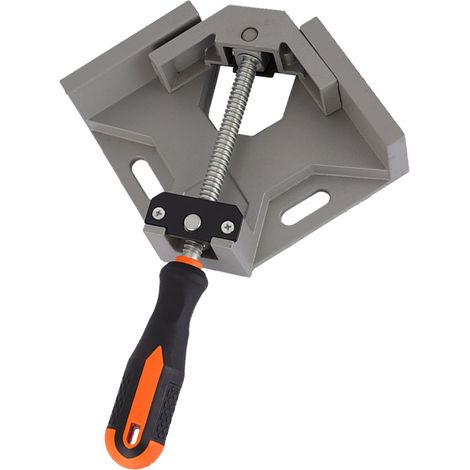 Serre-joint d'angle à poignée unique en alliage d'aluminium à 90 degrés pour le travail du bois, outil de travail du bois, serre-joint pour le travail du bois, à poignée unique (1/4)