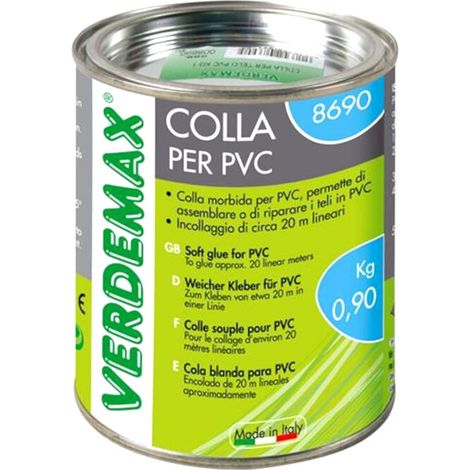 Colla per teli pvc kg 0,85 per piscine laghetti e fondali