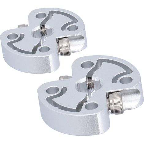 2x Moyeu de Serrage Hexagonal Haute Dureté Résistant à l'Usure Durable Installation Facile pour Arbres à Vitesse Élevée (1/5)