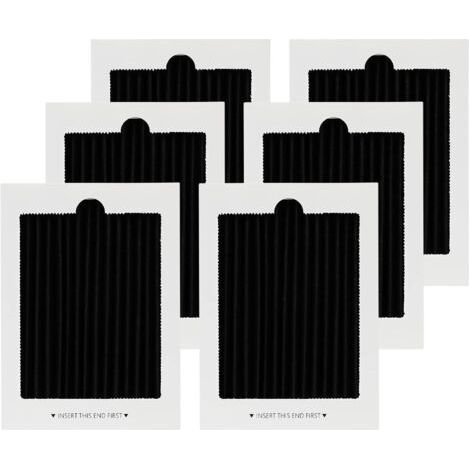 Lot de 6 filtres à air de rechange pour réfrigérateur Frigidaire PAULTRA Pure Air Ultra et Electrolux EAFCBF 242047801, 242047804, 241754001, 241754002, 242061001, 7241754001, PS1993820 (1/5)