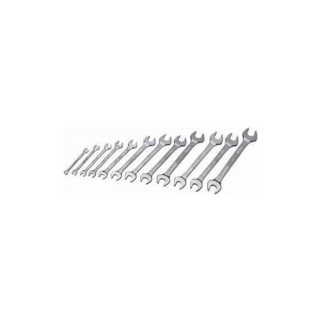 Chiavi fisse set 12 pz cromo vanadio